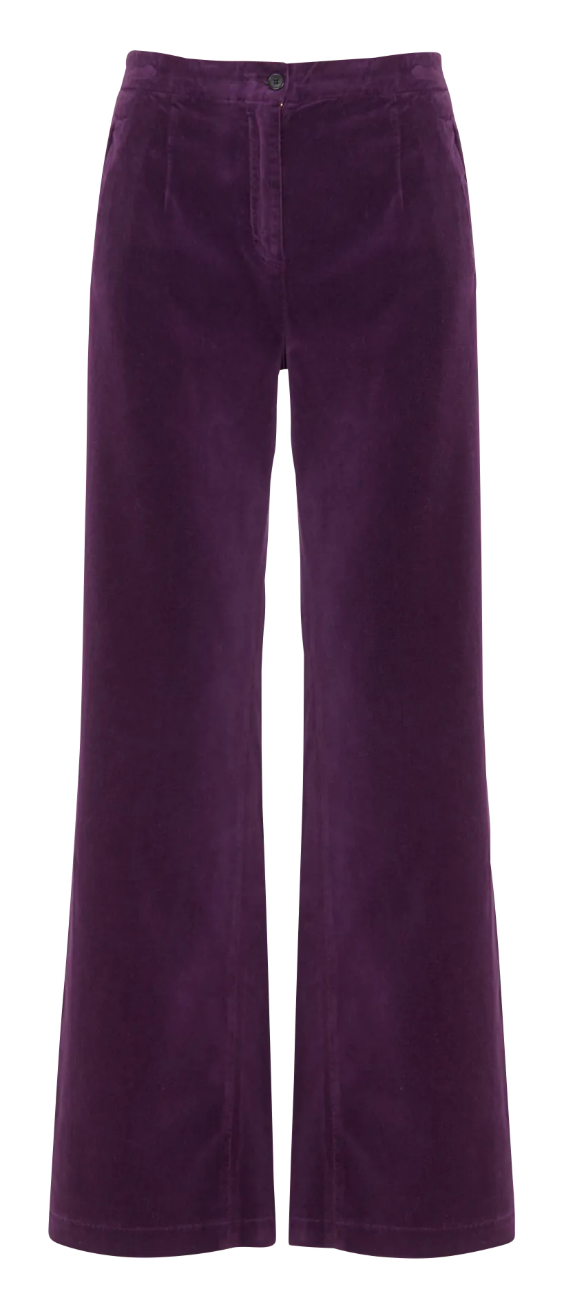  BELLEPIECE   RIGA - Pantaloni larghi in cotone | Viola