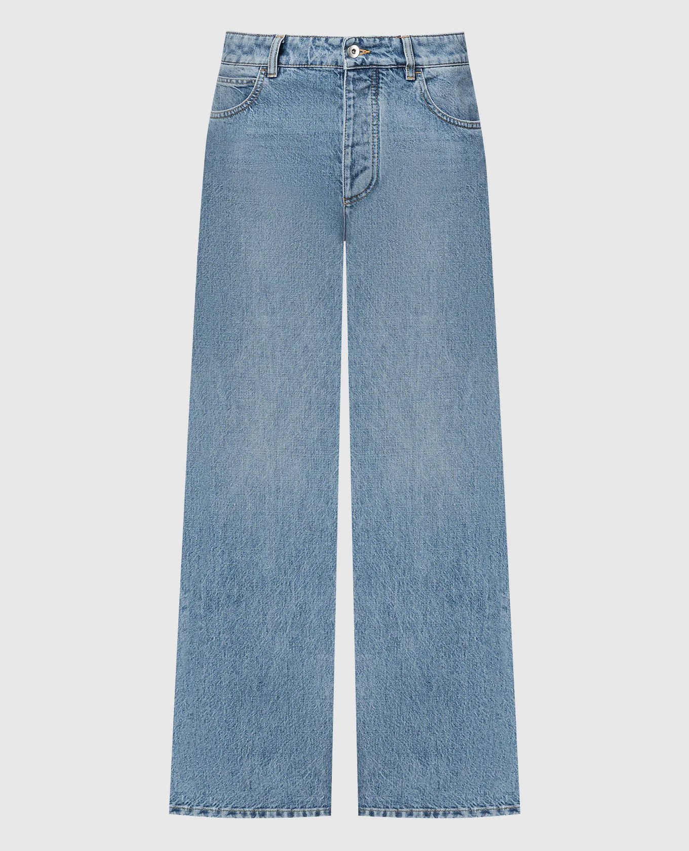 Bottega Veneta Jeans blu con patch logo 710772V42W0