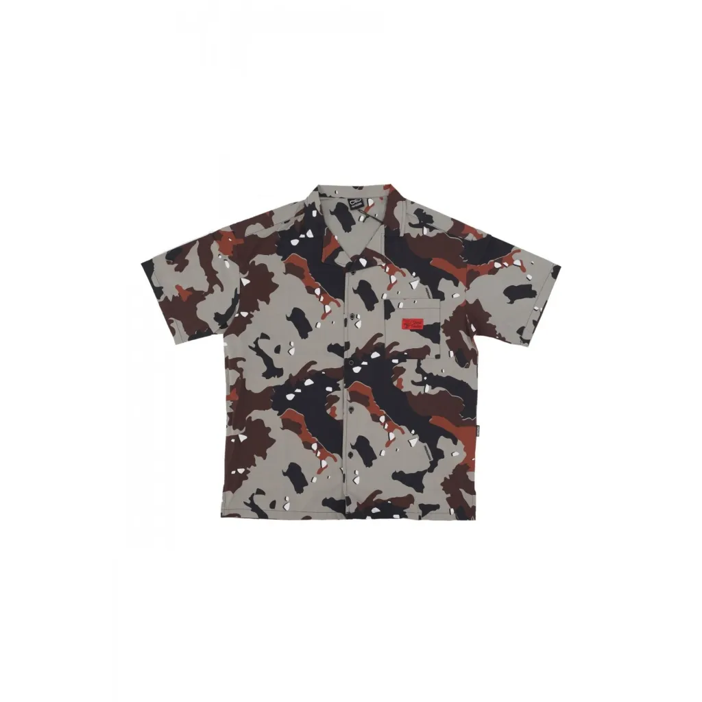 camicia manica corta uomo desert commando shirt CAMO