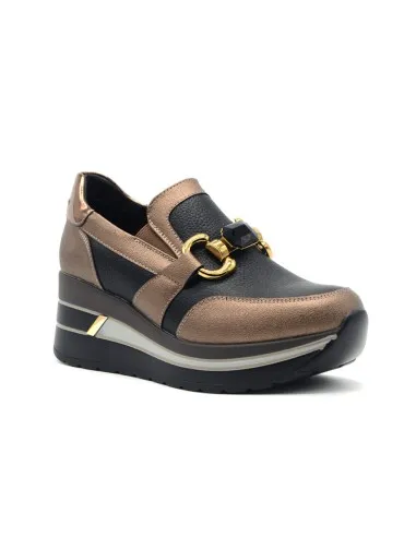 Donna Serena sneaker slip on con accessorio  