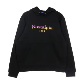 Felpa Cappuccio Uomo Nosgrad Hoodie X Nostalgia Black