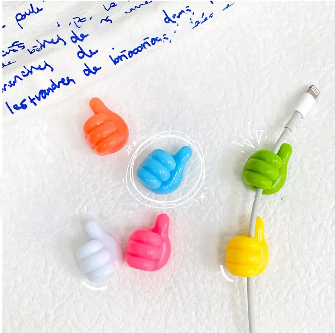 FlexGrip - Ganci a Pollice Autoadesivi in Silicone ( Kit da 10)