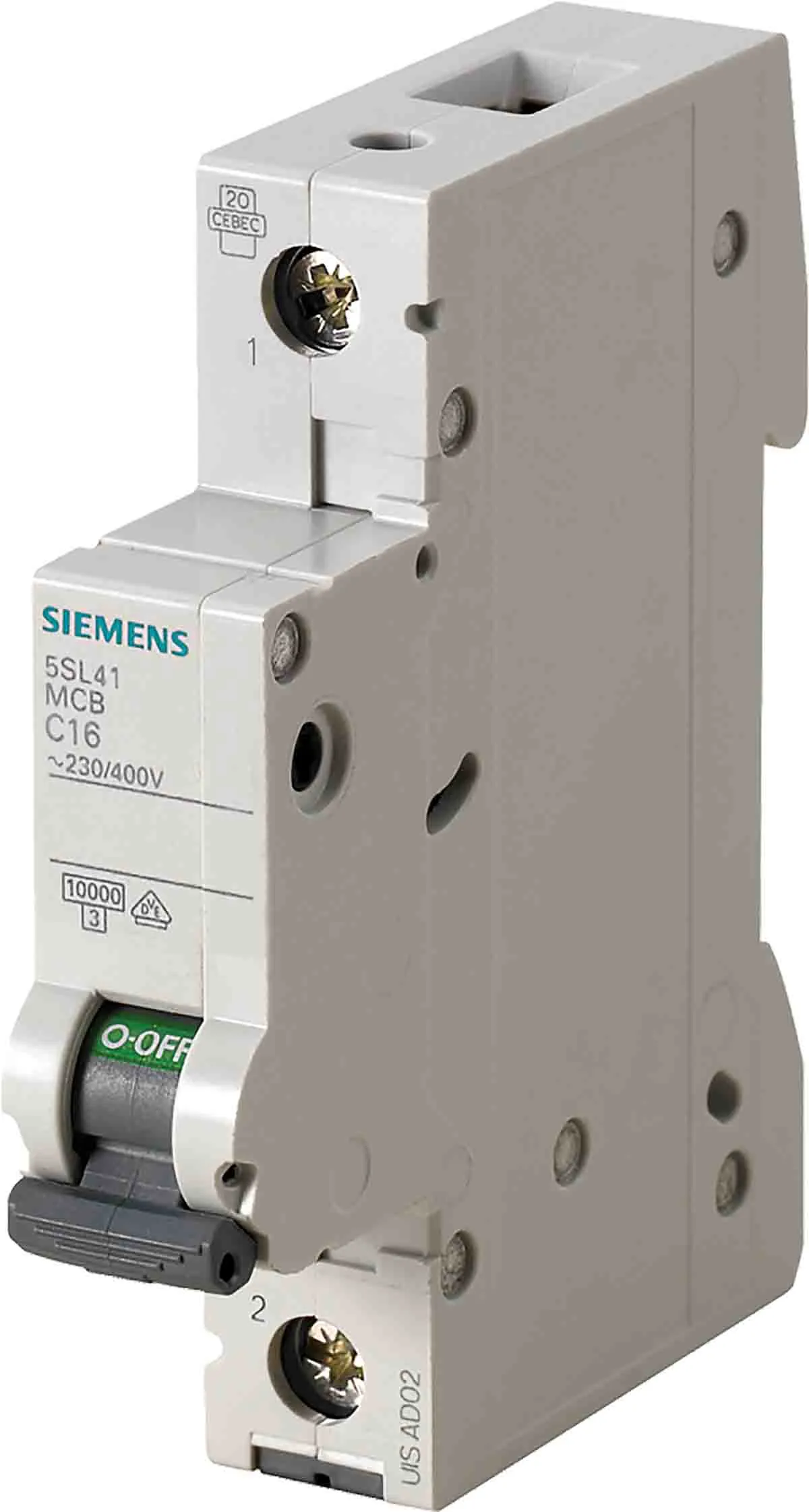 Interruttore magnetotermico Siemens, 1P 32A 10 kA, Tipo C