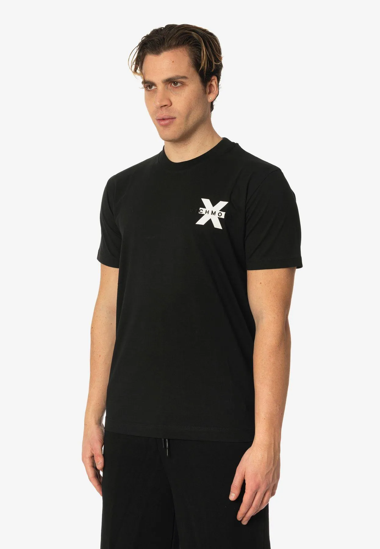 John Richmond  ---------    ------------John richmond t-shirt uomo 2024 abbigliamento 8058138307807