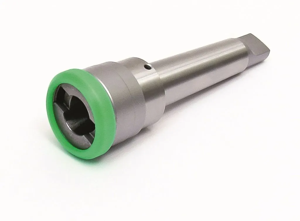 Maschiatore attacco cono morse CM5 DIN 228-B con compensazione assiale, M14-M33