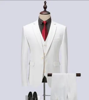 Moda Uomo Ultimi Disegni Cappotto Mutanda Casual Business Suit 3 Pezzi Set  Abiti da uomo Blazer Pantaloni Pantaloni Gilet Vita