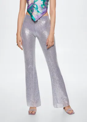 Pantaloni paillettes