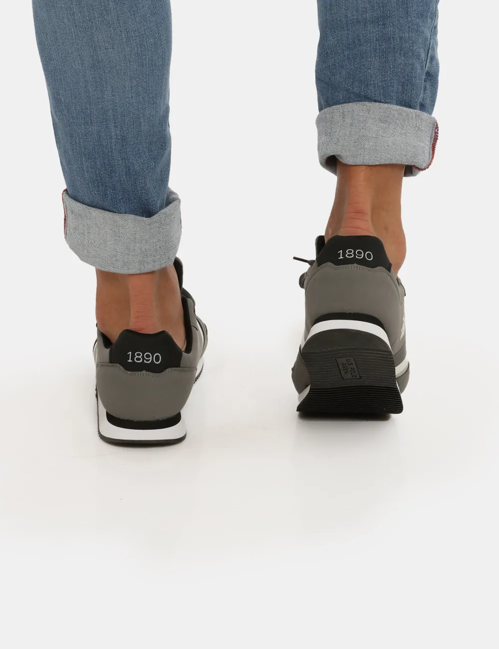 Scarpe Us Polo grigio/nero