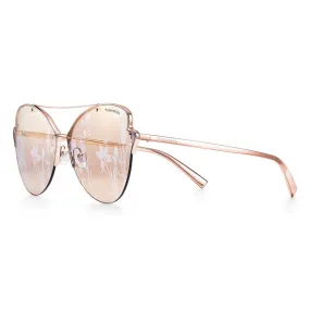 Tiffany & Co. - Occhiale da Sole Butterfly - Oro Rosa Logo - Collezione Tiffany Paper Flowers - Tiffany & Co. Eyewear