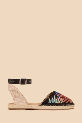White Stuff - Espadrillas con foglie e caprifoglio